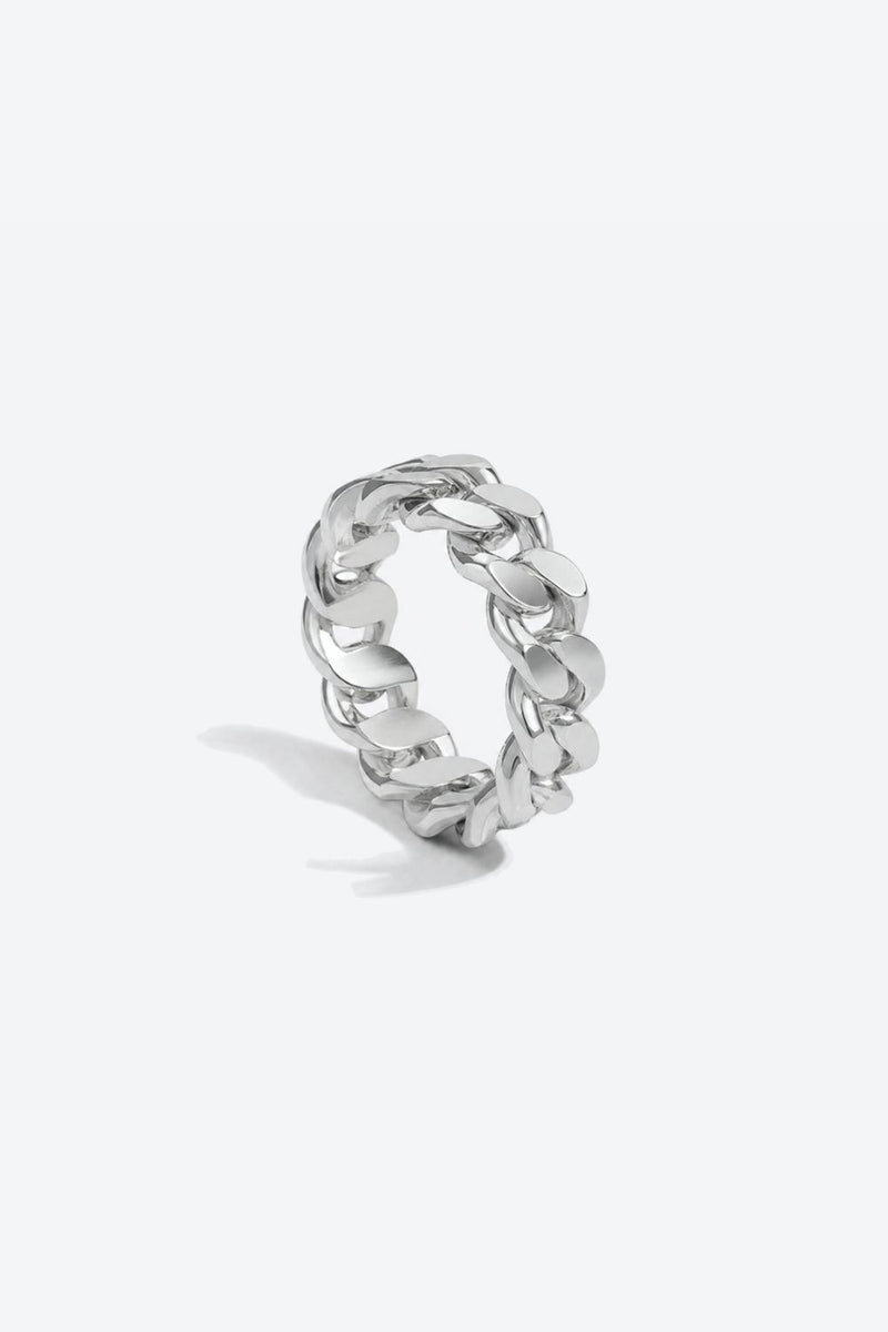 Cuban Ring - Silver