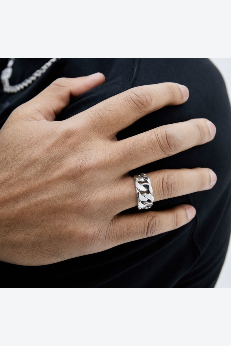 Cuban Ring - Silver