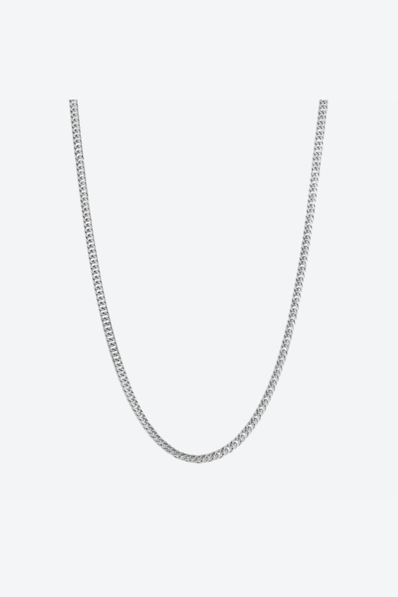 3MM Cubano Catena - ARGENTO