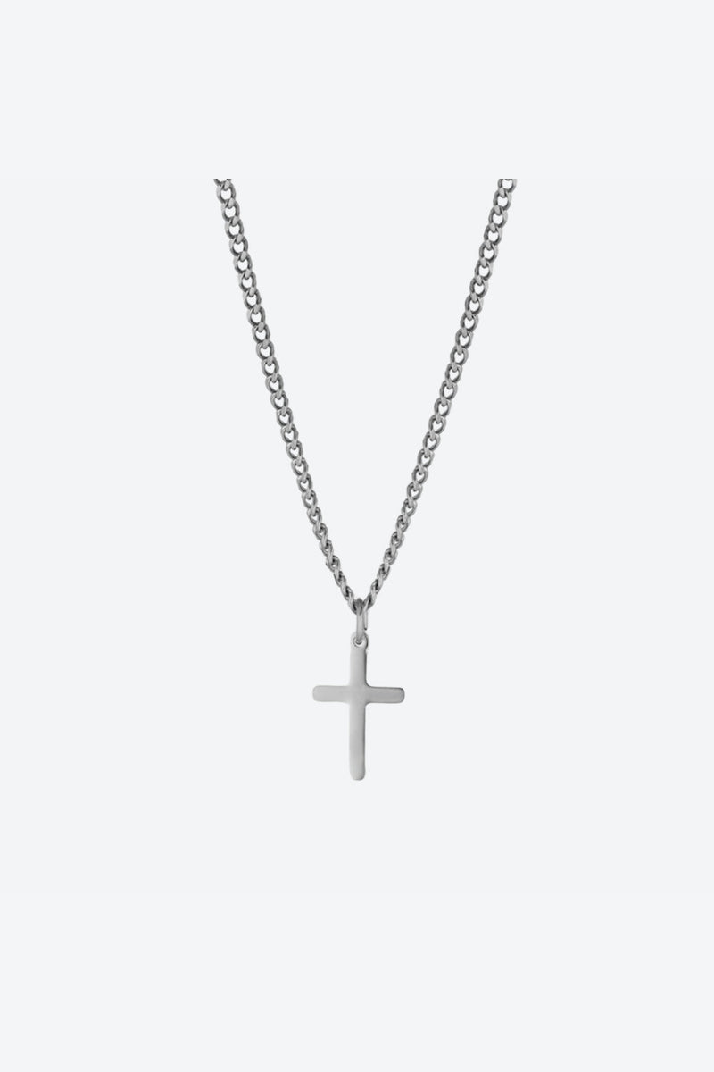 Kreuz Halskette - SILBER