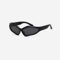 VYSER Black sunglasses on a white background