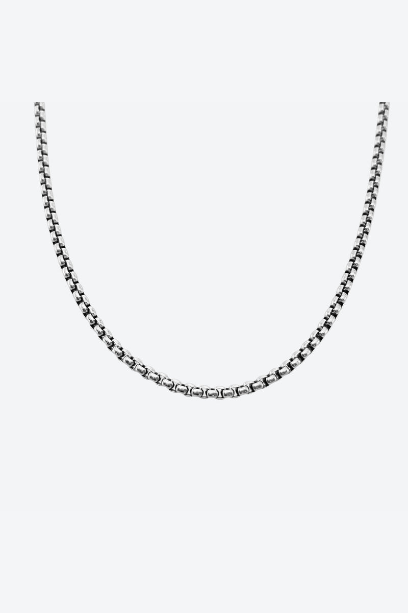 Box Łańcuszek (2.5mm) - SREBRNY