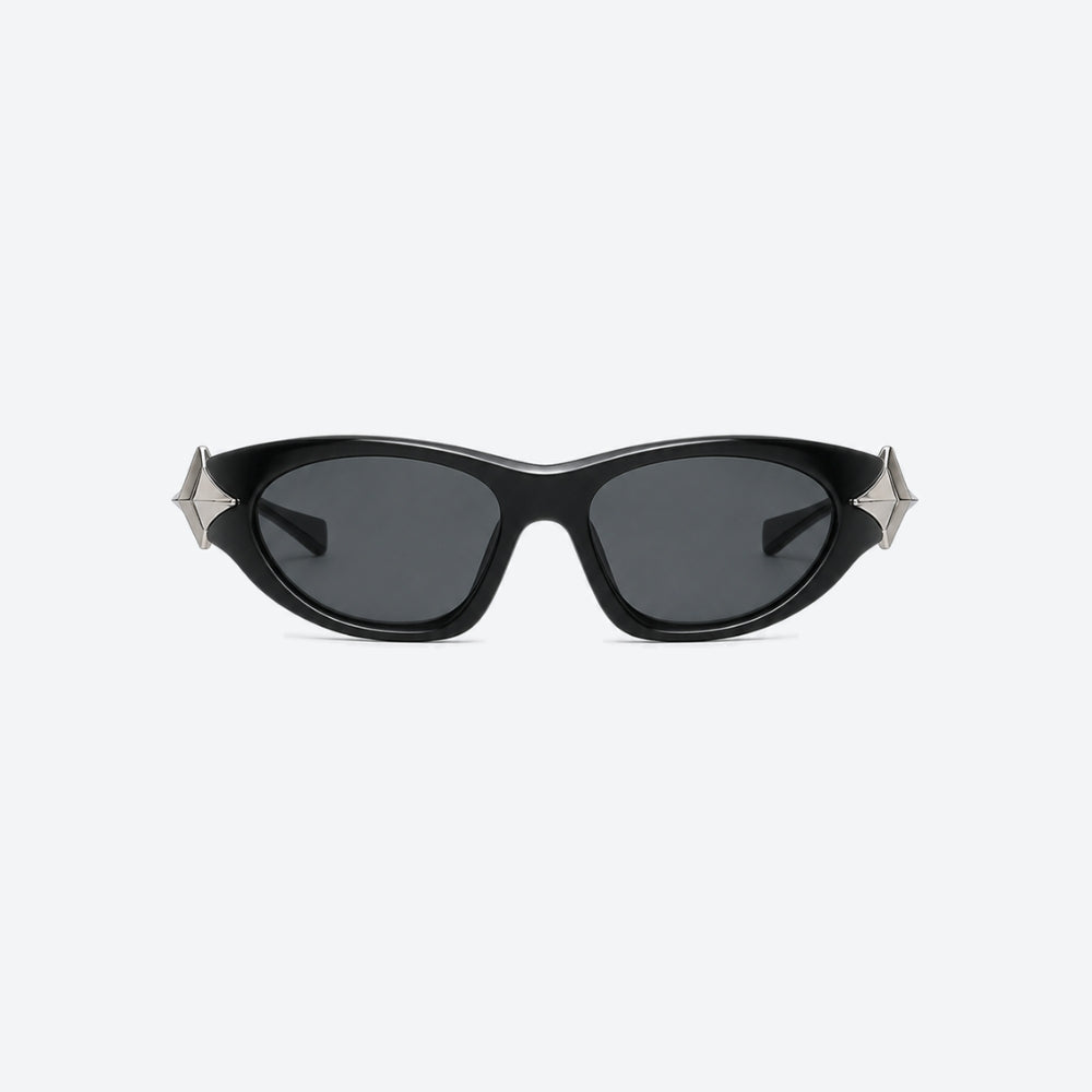 VYSER Sunglasses with unique STAR design on a white background