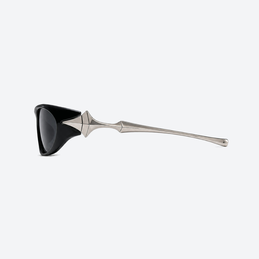 VYSER Sunglasses with unique STAR design on a white background