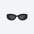 VYSER Black sunglasses on a white background