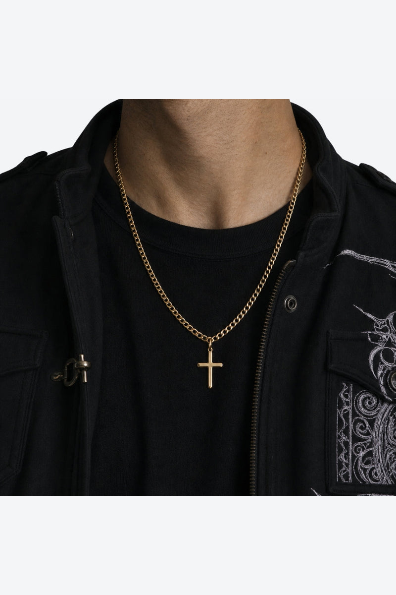 Kreuz Halskette - GOLD