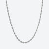 3MM Rope Chain - SILVER