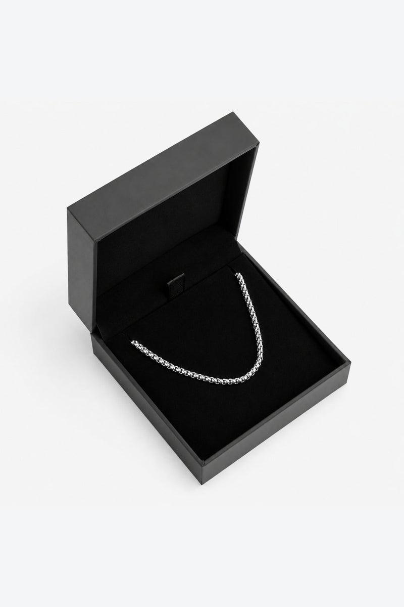 Box Łańcuszek (2.5mm) - SREBRNY