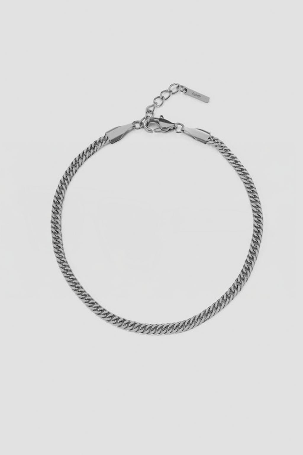 3MM Cuban Bracelet - Silver
